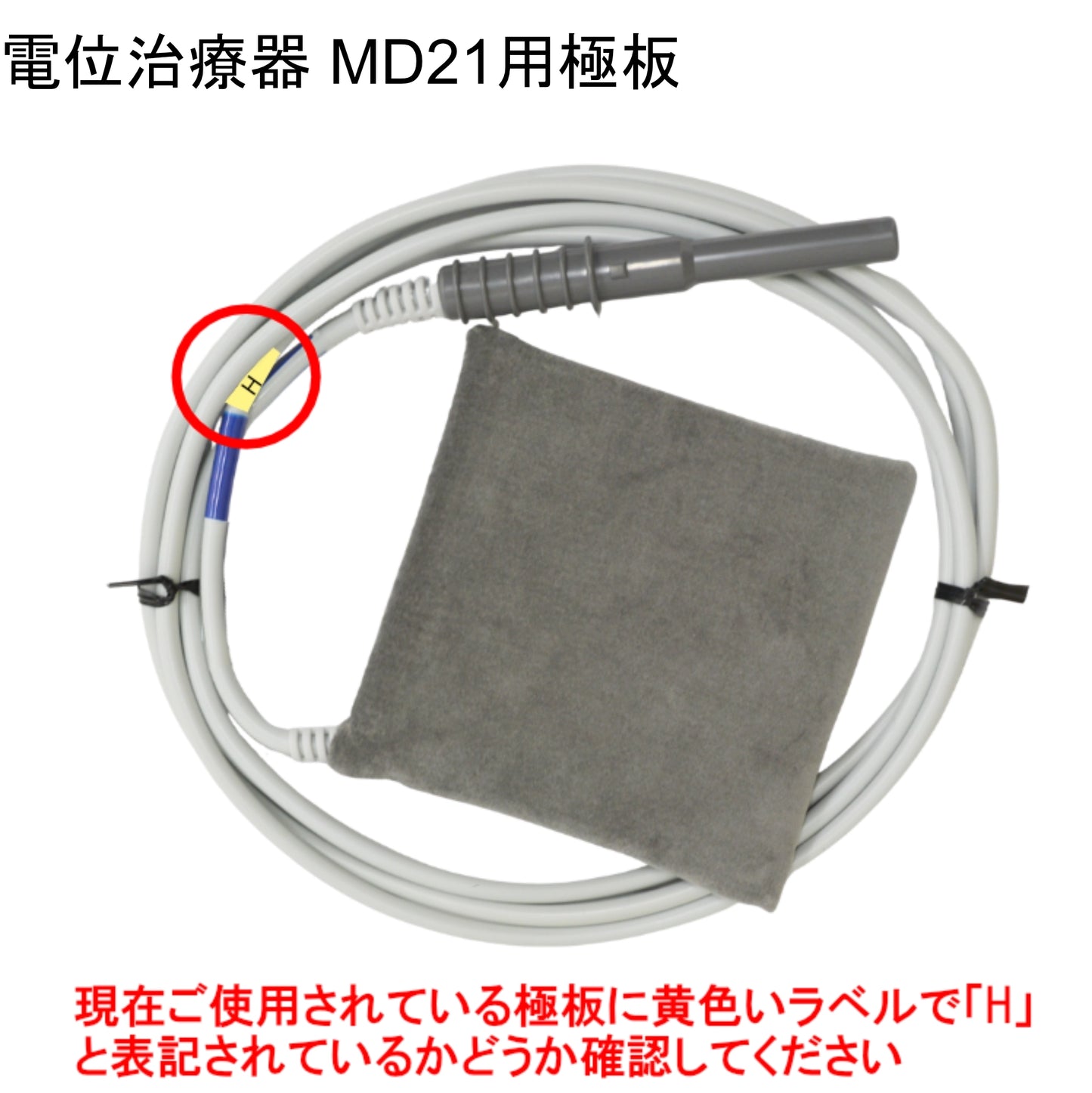 出力極板AC (H)（導子極板）