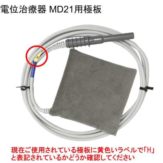 出力極板AC (H)（導子極板）